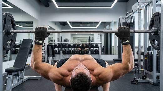 Athelite Sports - Comfort & Durable Gym Training Glove - Black