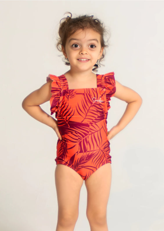 Sandbar - Girls Ruffle Swimsuit