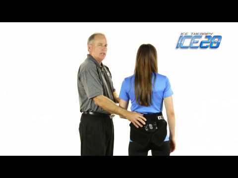 ICE20 - Back Hip - Ice Compression Wrap - (No Exchange and No Refund)-Streamline Sports