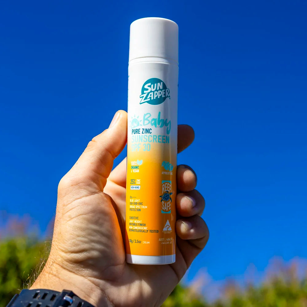 Sun Zapper - Pure Zinc Baby Sunscreen (Air Pump Tube, 100g)