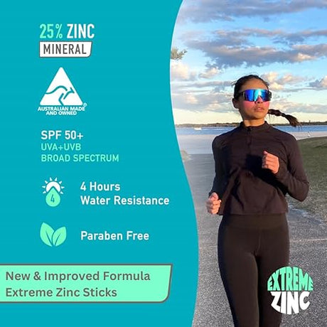 SUN ZAPPER - Extreme Zinc Sunscreen Stick Beauty Pack-Streamline Sports