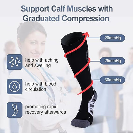 SUMARPO - Compression Socks - Ultralight Tall (2 pairs/set)-Streamline Sports