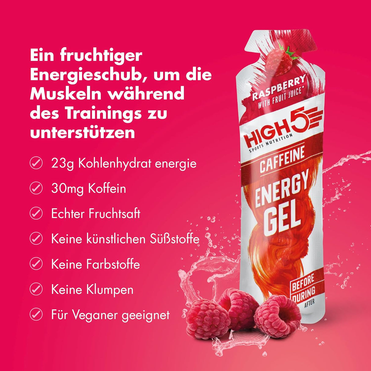 Energy Gel - Caffeine-Streamline Sports