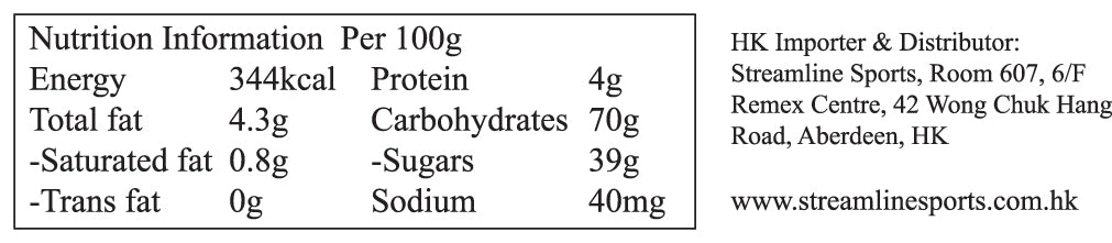 Energy Bar (12 x 55g)-Streamline Sports