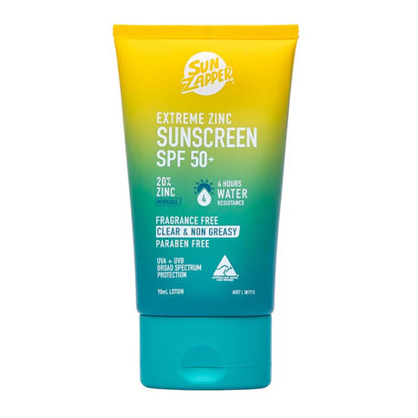 SUN ZAPPER - Extreme Zinc Sunscreen Lotion SPF50+-Streamline Sports