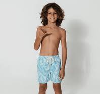 Sandbar - Boys Swim Shorts - Green Fern-Streamline Sports