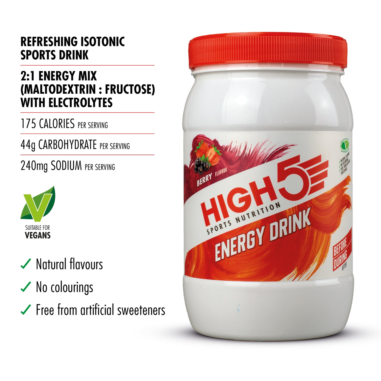 Energy Drink (1kg)-Streamline Sports