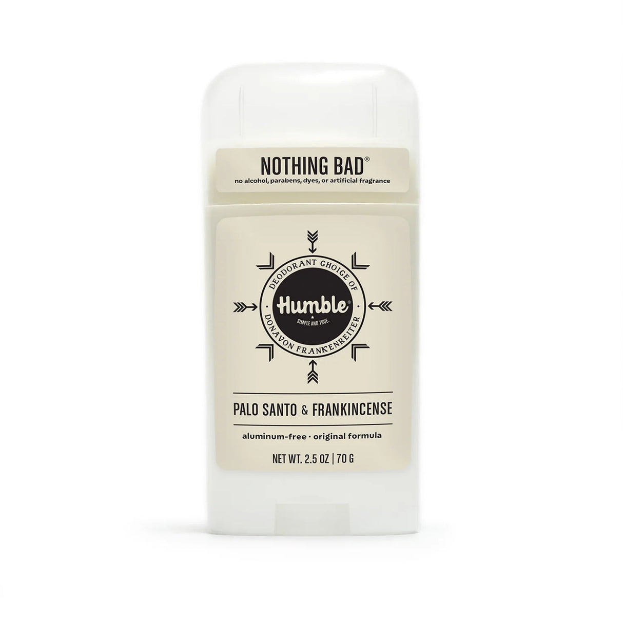 Humble Brands - Palo Santo & Frankincense Natural Deodorant