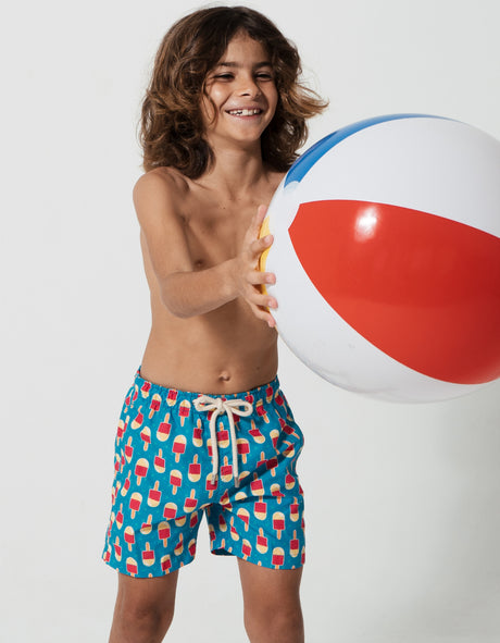 Sandbar - Boys Swim Shorts - Ice Lolly-Streamline Sports