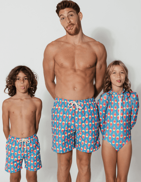 Sandbar - Boys Swim Shorts - Ice Lolly-Streamline Sports