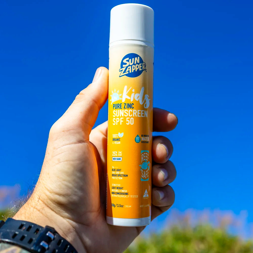 Sun Zapper - Pure Zinc Kids Sunscreen (Air Pump Tube, 100g)