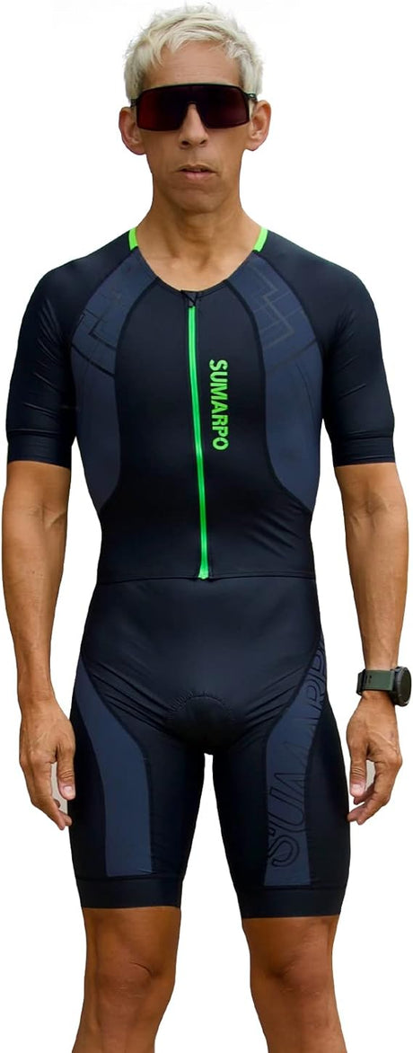 SUMARPO - Mens Trisuit (Short Sleeve) - Hybrid-Streamline Sports