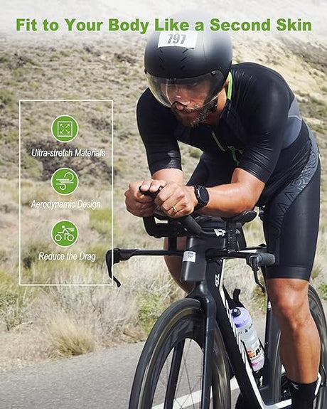 SUMARPO - Mens Trisuit (Short Sleeve) - Hybrid-Streamline Sports