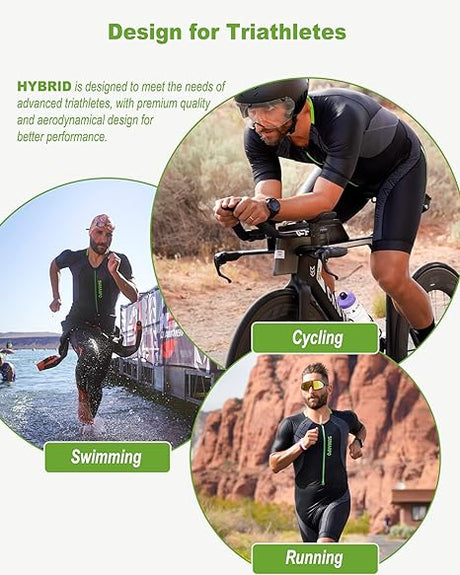 SUMARPO - Mens Trisuit (Short Sleeve) - Hybrid-Streamline Sports