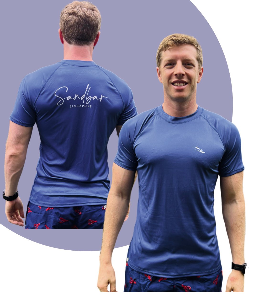 Sandbar - Mens Rash Guard-Streamline Sports
