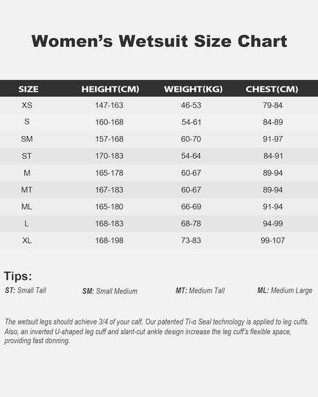 SUMARPO - Womens Wetsuit (Sleeveless) - Nova-Streamline Sports