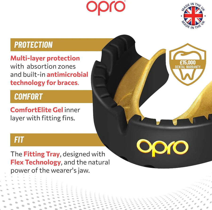 GOLD BRACES - 護齒(7 歲以上至成人)