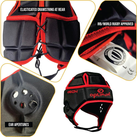 Optimum - Headguard - (Junior/Adult) - Origin-Streamline Sports