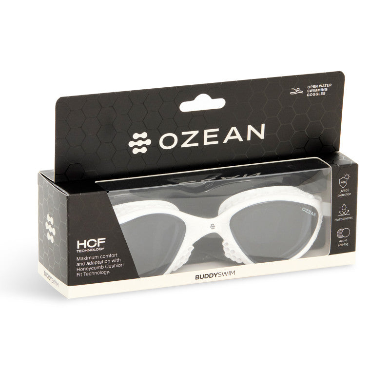 Buddyswim - Ozean (White/Smoke)-Streamline Sports
