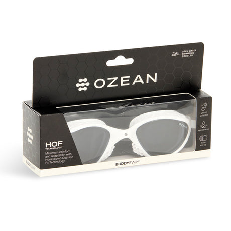 Buddyswim - Ozean (White/Smoke)-Streamline Sports
