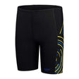 Speedo Boys Jammer - Plastisol Placement BlackYellow(8-00317016867)-Streamline Sports