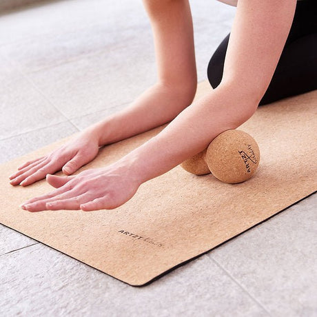 ARTZT - Peanut Massage Two Ball Roller (made in Germany)-Streamline Sports