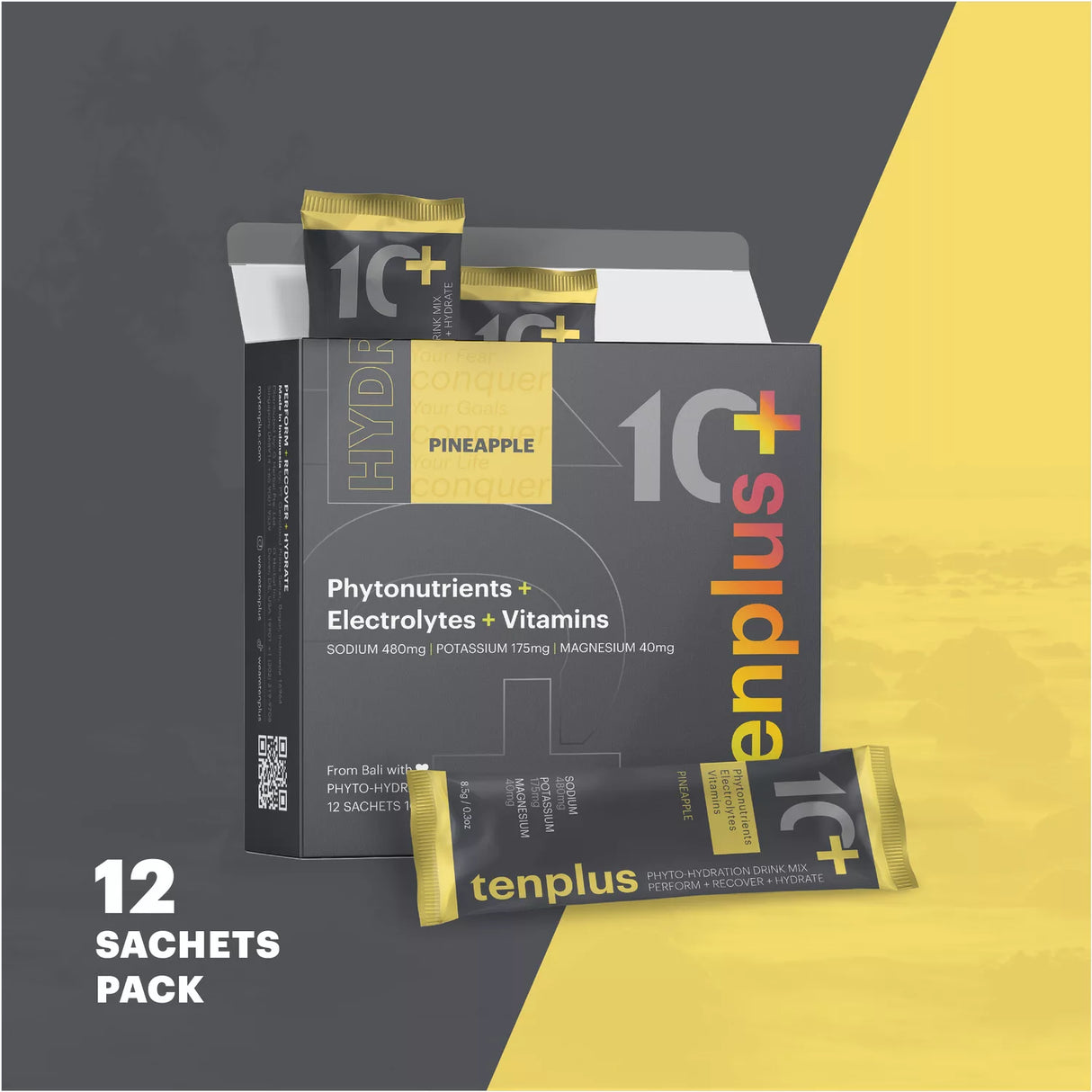 TenPlus - Phyto-hydration Drink Mix (12 x 8.5g sachets)