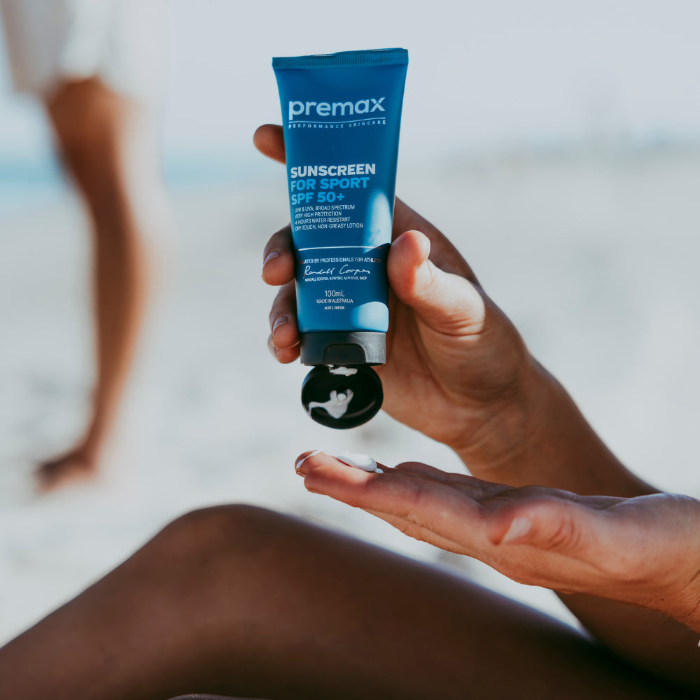 Pillar Sports - Premax Sunscreen for Sport SPF50+ (International/EU label) 100ml-Streamline Sports