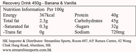 Recovery Drink (450g)-Streamline Sports