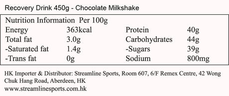 Recovery Drink (450g)-Streamline Sports