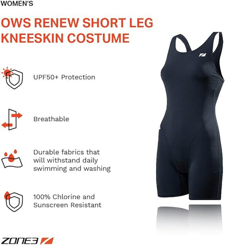 Zone3 - OWS Renew Short Leg Kneeskin-Streamline Sports