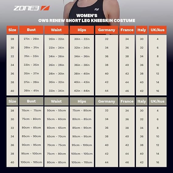 Zone3 - OWS Renew Short Leg Kneeskin-Streamline Sports