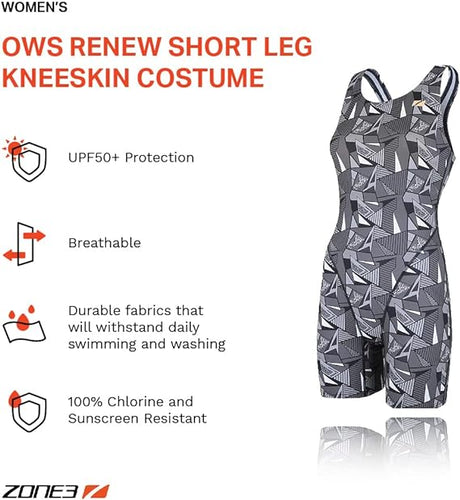 Zone3 - OWS Renew Short Leg Kneeskin-Streamline Sports