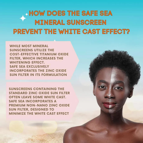 SAFE SEA SPF30 Mineral Clear Zinc Sunscreen (100ml)-Streamline Sports