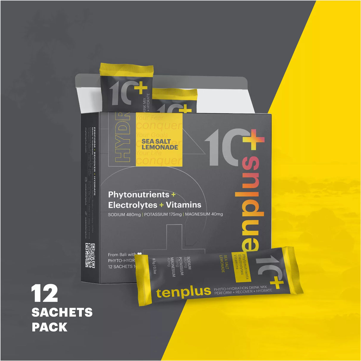 Tenplus - Phyto-hydration Drink Mix (12 x 8.5g sachets)