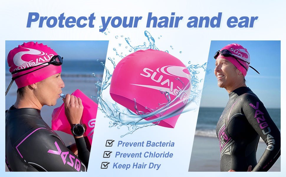 SUMARPO - Silicon Swim Cap-Streamline Sports