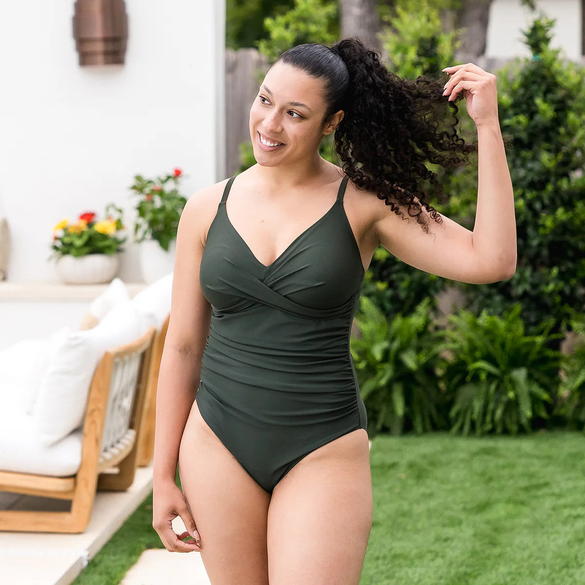 Splash About - Ladies Swimming Costume Tummy Control