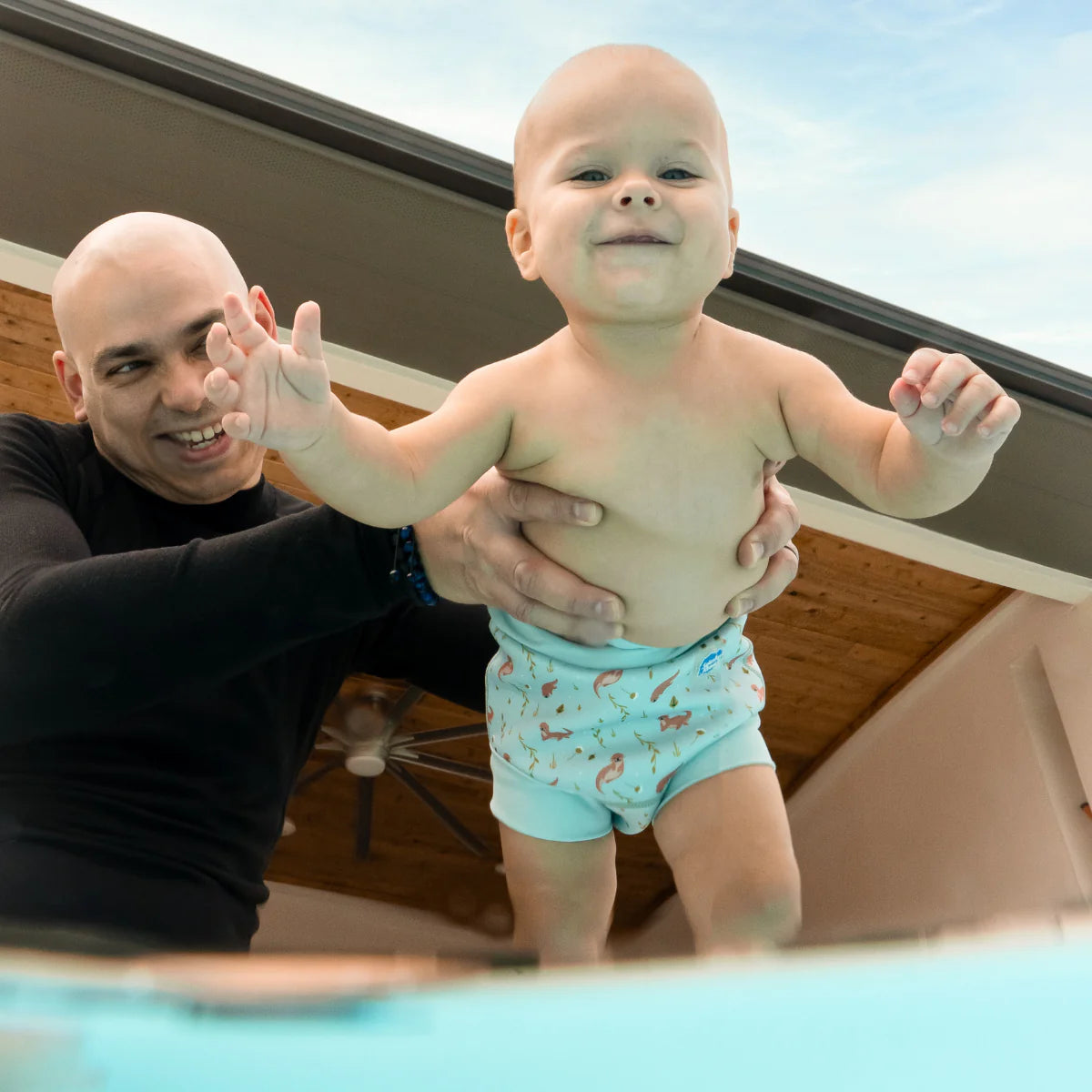 Happy Nappy DUO **內部是高度技術活性的銀色內層