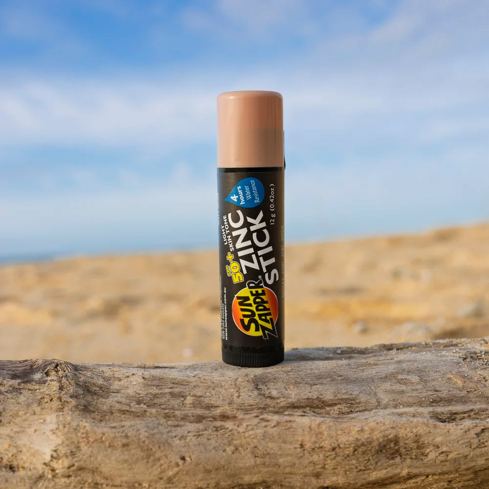 Sun Zapper - Light Skin Tone Zinc Stick (12g)