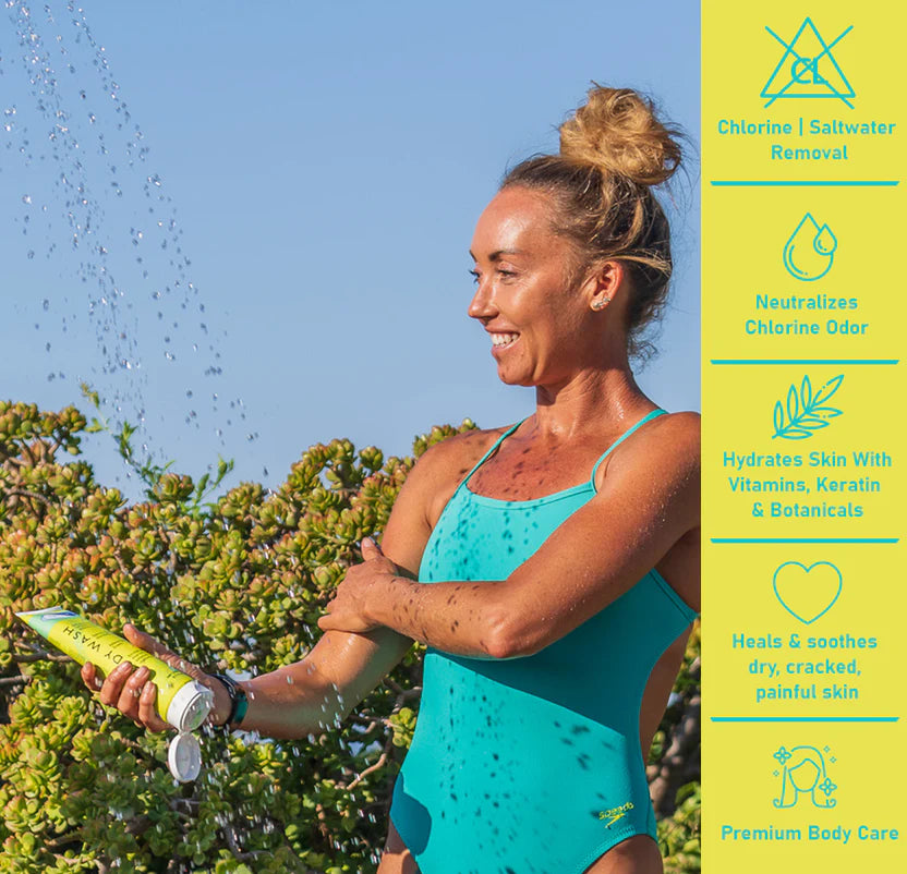 沐浴露 8.5 盎司 - 除氯(禪酸橙 + 芒果)