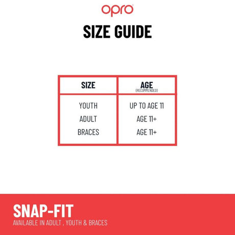 UFC - Snap-Fit mouthguard (Junior/ Adult)-Streamline Sports