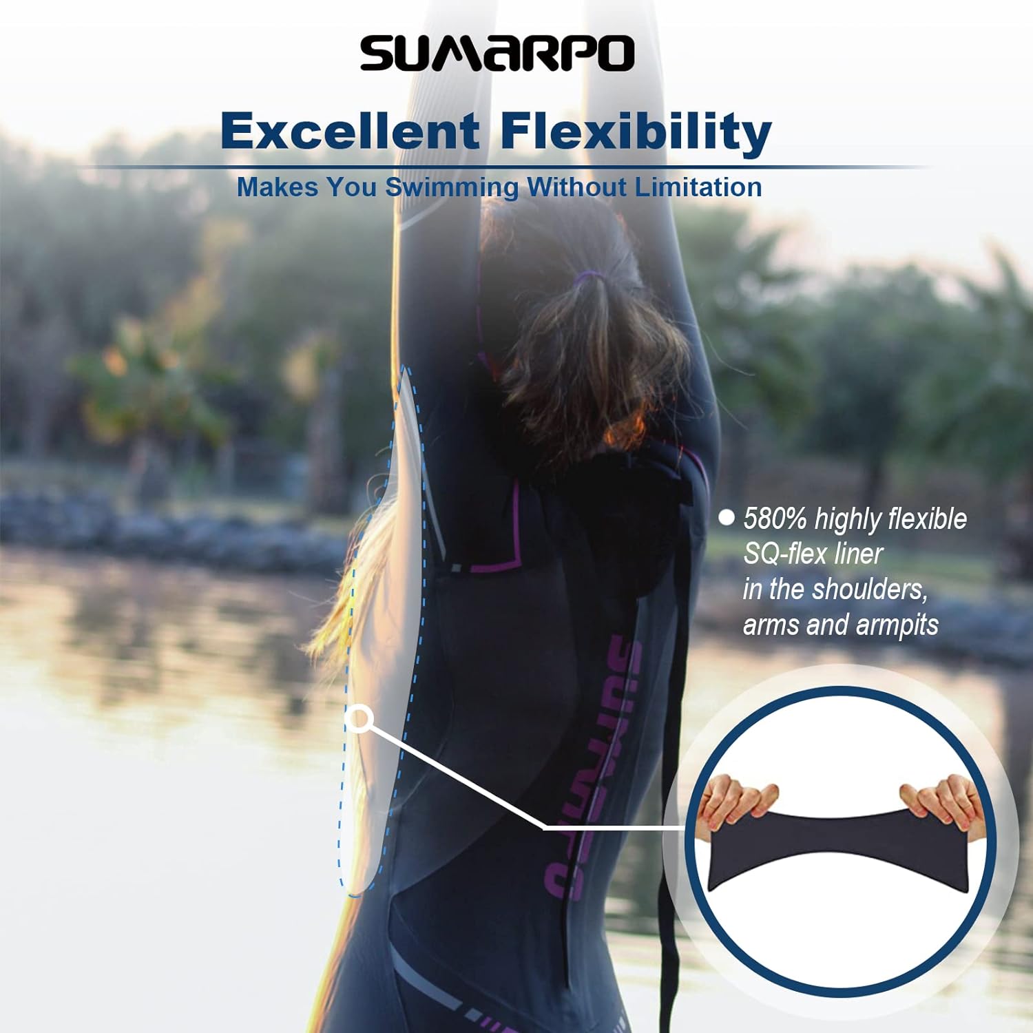 SUMARPO - Womens Triathlon Wetsuit - Vanguard-Streamline Sports