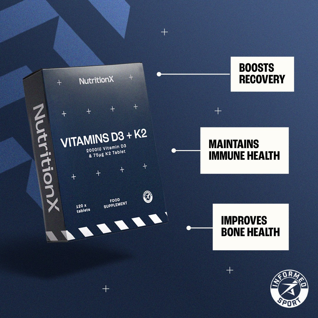 NX - Vitamins D3 + K2-Streamline Sports