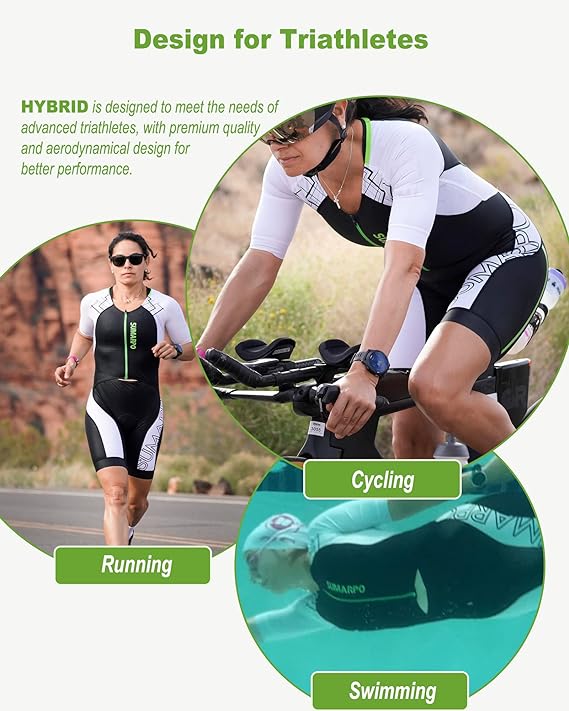 SUMARPO - Womens Trisuit (Short Sleeve) - Hybrid-Streamline Sports