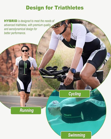 SUMARPO - Womens Trisuit (Short Sleeve) - Hybrid-Streamline Sports