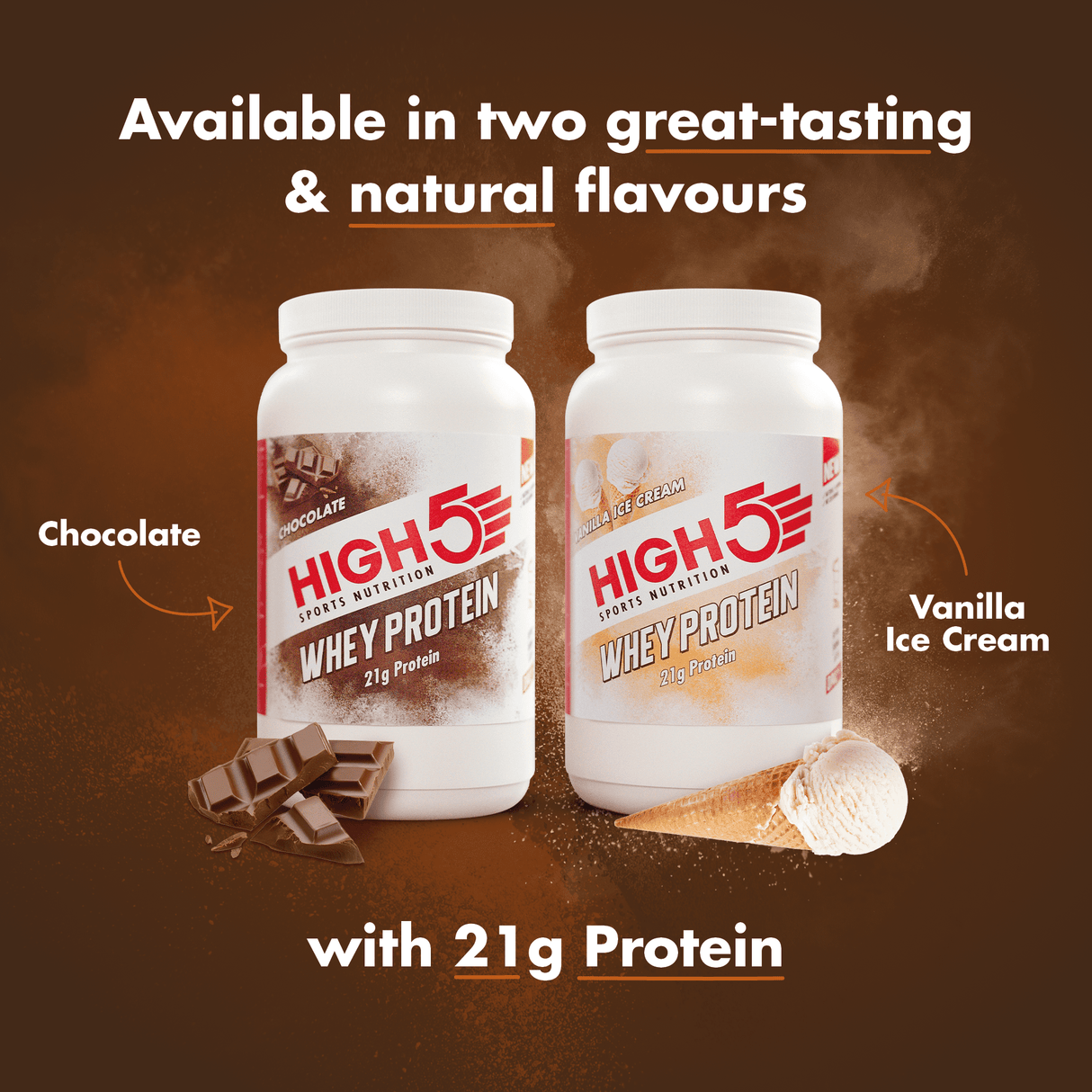 High5 - Whey Protein - 700g-Streamline Sports