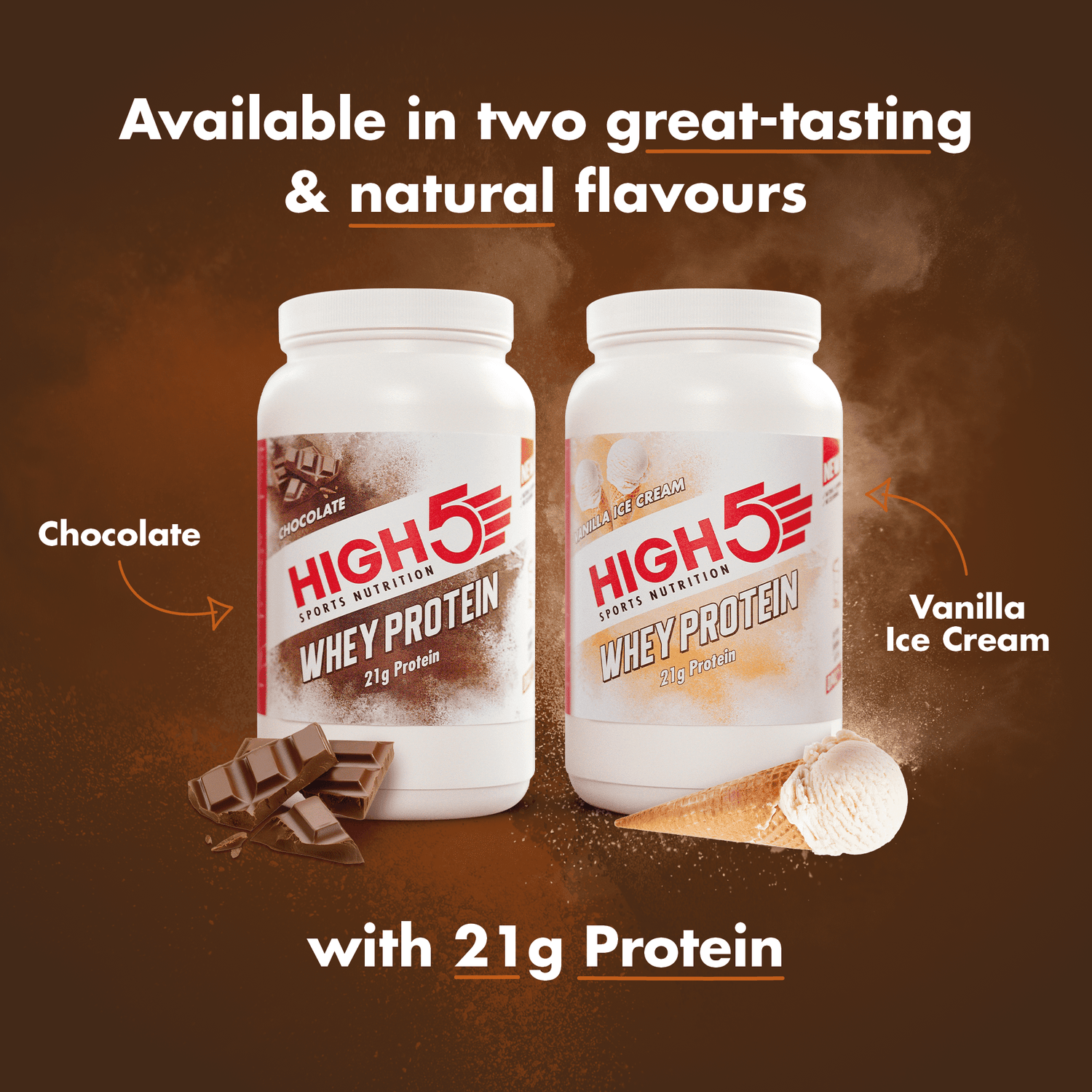High5 - Whey Protein - 700g-Streamline Sports