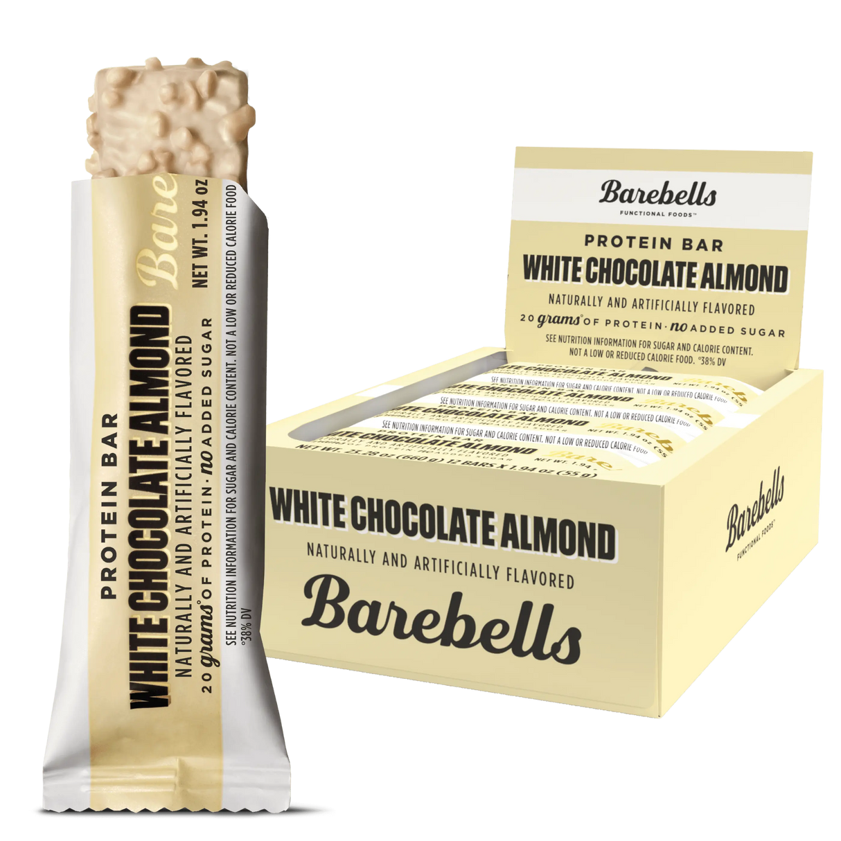 Barebells - White Chocolate Almond Protein Bar