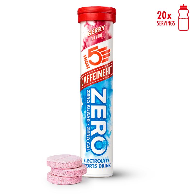 High5 - Zero Electrolyte Drink Tablets | Caffeine Hit (20 tablets/tube)