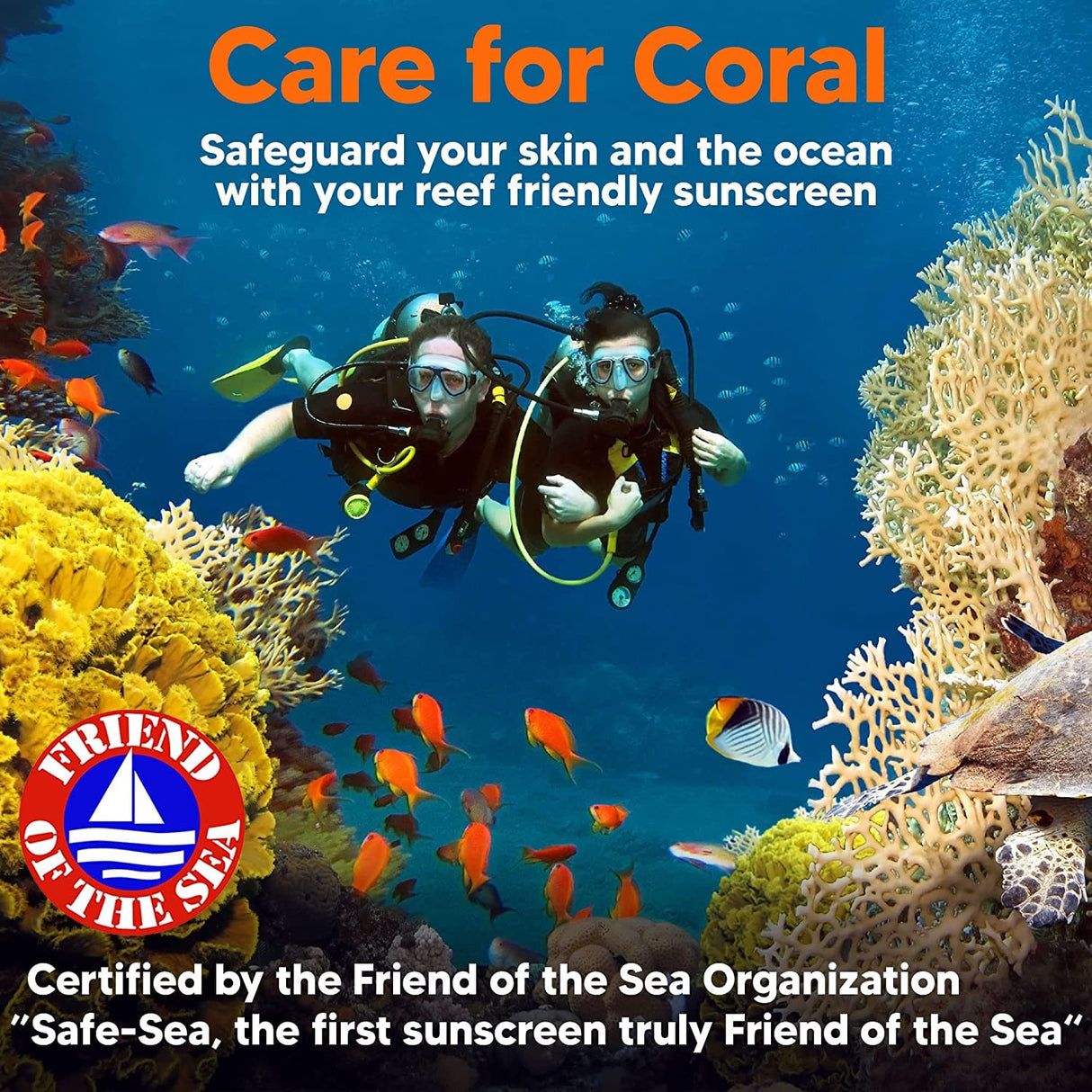 SAFE SEA - Zinc Oxide Sunscreen SPF50 Clear Mineral-Streamline Sports